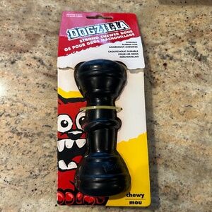 Dogzilla Strong Chewer Bone Dumbbell Tough Dog Toy Extra Large to Giant